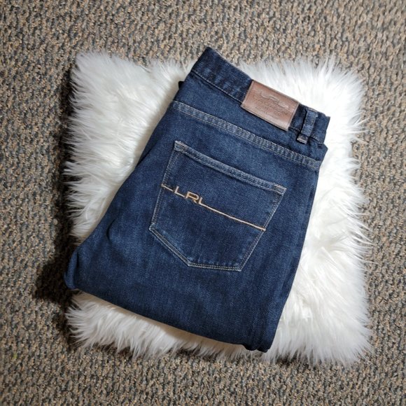 Luxury EUC Lauren Ralph Lauren Classic Straight Jean Size 8 - Picture 1 of 15